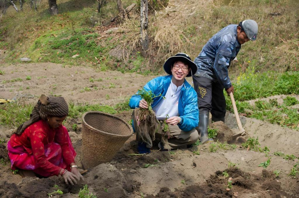 Hananoie - A Permaculture Resort Pokhara Eksteriør bilde